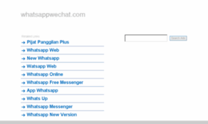 Whatsappwechat.com thumbnail