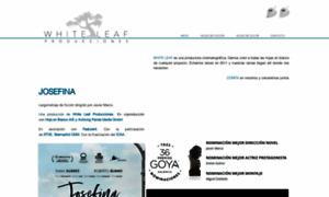Whiteleafproducciones.com thumbnail