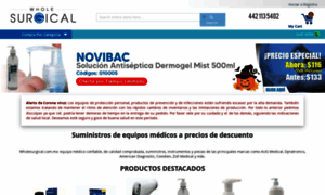 Wholesurgical.com.mx thumbnail