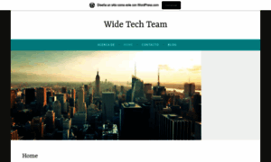Widetechteam.wordpress.com thumbnail
