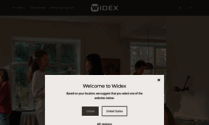 Widex.com thumbnail