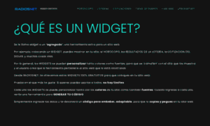 Widgets.radiosnet.com.ar thumbnail