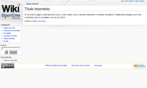 Wiki.opencmshispano.com thumbnail