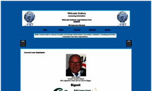 Wikileakssudbury.org thumbnail