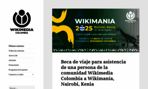 Wikimediacolombia.org thumbnail