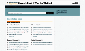 Wimhofmethod.freshdesk.com thumbnail