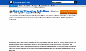 Windows-live-media-player.programas-gratis.net thumbnail