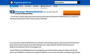 Windowsandroid.programas-gratis.net thumbnail