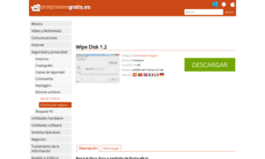 Wipe-disk.programasgratis.es thumbnail