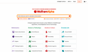 Wolframalpha.com thumbnail