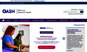Womenshealth.gov thumbnail