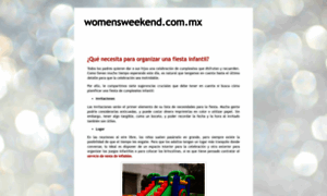 Womensweekend.com.mx thumbnail