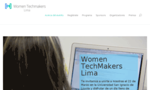 Womentechmakerslima.com thumbnail