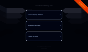 Wondermarketing.info thumbnail