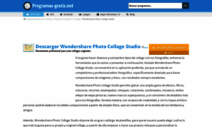 Wondershare-photo-collage-studio.programas-gratis.net thumbnail