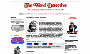 Word-detective.com thumbnail