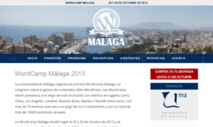 Wordcamp.uma.es thumbnail