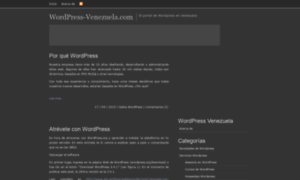 Wordpress-venezuela.com thumbnail