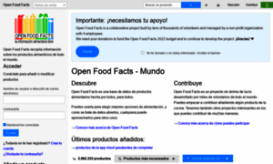 World-es.openfoodfacts.org thumbnail
