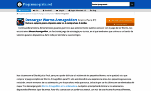 Worms-armageddon.programas-gratis.net thumbnail