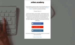 Writers.academy thumbnail