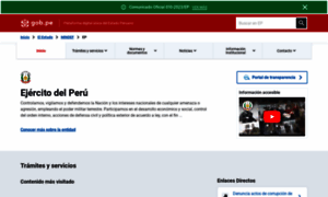 Ws.ejercito.mil.pe thumbnail