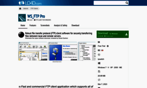 Wsftp-pro.en.lo4d.com thumbnail