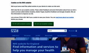 Www.nhs.uk thumbnail