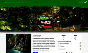 Xcaret.com.mx thumbnail