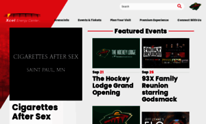 Xcelenergycenter.com thumbnail