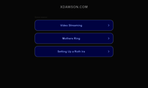 Xdawson.com thumbnail