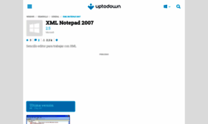 Xml-notepad-2007.uptodown.com thumbnail