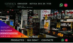 Xocolatesgenesca.com thumbnail