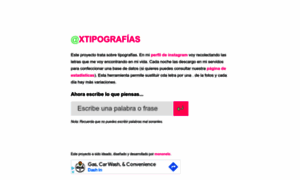 Xtipografias.com thumbnail