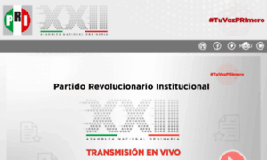Xxiiasambleanacional.pri.org.mx thumbnail