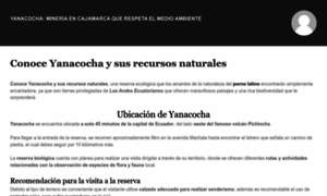 Yanacocha.com.pe thumbnail