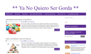 Yanoquierosergorda.com thumbnail