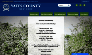 Yatescounty.org thumbnail
