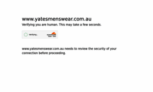 Yatesmenswear.com.au thumbnail
