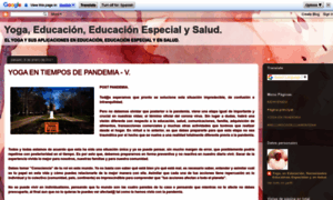 Yogaeducacionysalud.blogspot.cl thumbnail