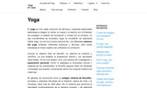 Yogaencasa.org thumbnail