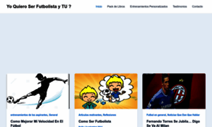 Yoquieroserfutbolista.com thumbnail