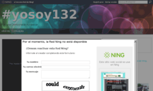 Yosoy132.ning.com thumbnail