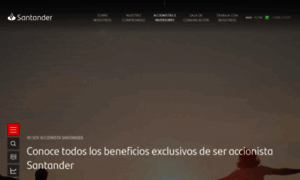 Yosoyaccionista.santander.com thumbnail