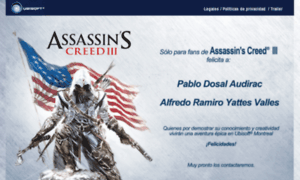 Yosoyfanassassinscreed.com.mx thumbnail