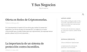 Ysusnegocios.es thumbnail