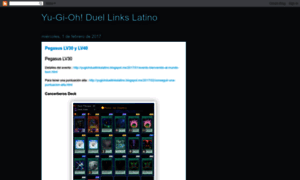 Yugiohduellinkslatino.blogspot.cl thumbnail