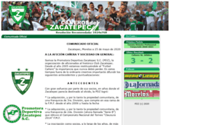 Zacatepecfutbol.com thumbnail