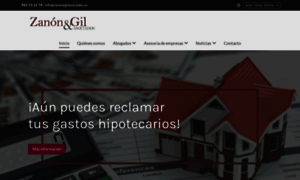 Zanonygilasociados.es thumbnail