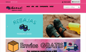 Zapateriainfantilsamuel.com thumbnail